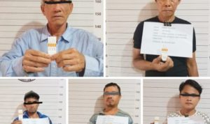 Pelaku diamankan petugas kepolisian.(istimewa).
