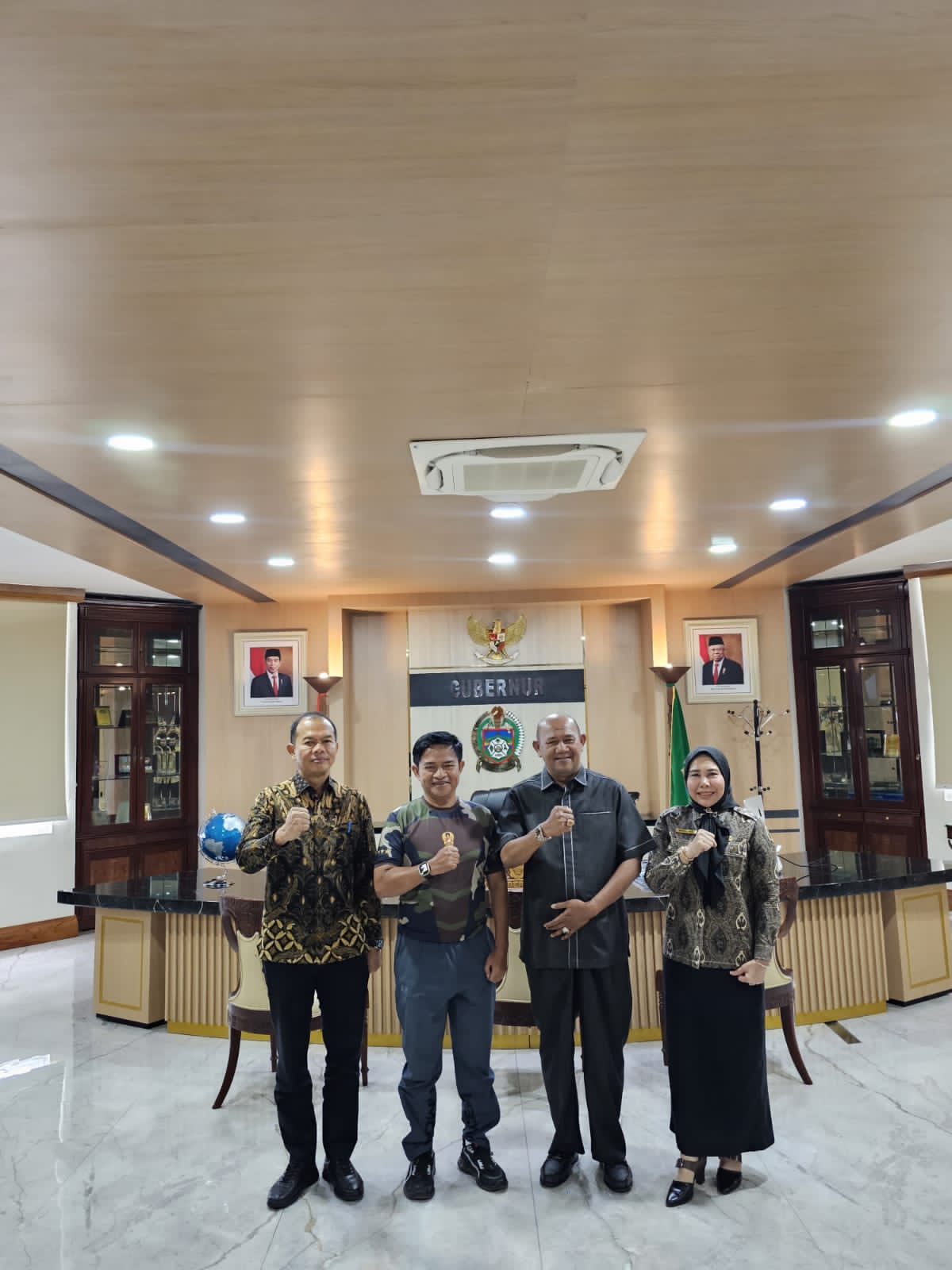 Plt Bupati Langkat Audensi ke Kantor Gubernur Sumut untuk hadir HUT Langkat ke-274