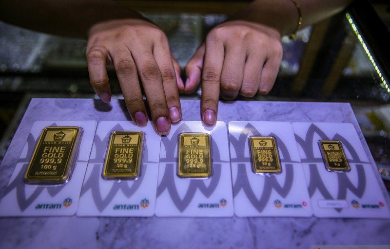 Harga Emas Batangan Antam Naik Menjadi Rp1.132.000 per Gram
