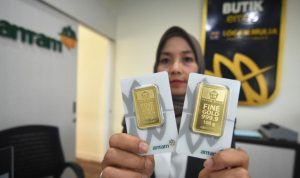 Harga Emas Batangan Antam Naik Rp3.000 Menjadi Rp1.128.000 per Gram