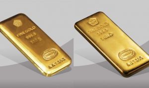 Harga Emas Batangan PT Antam Turun