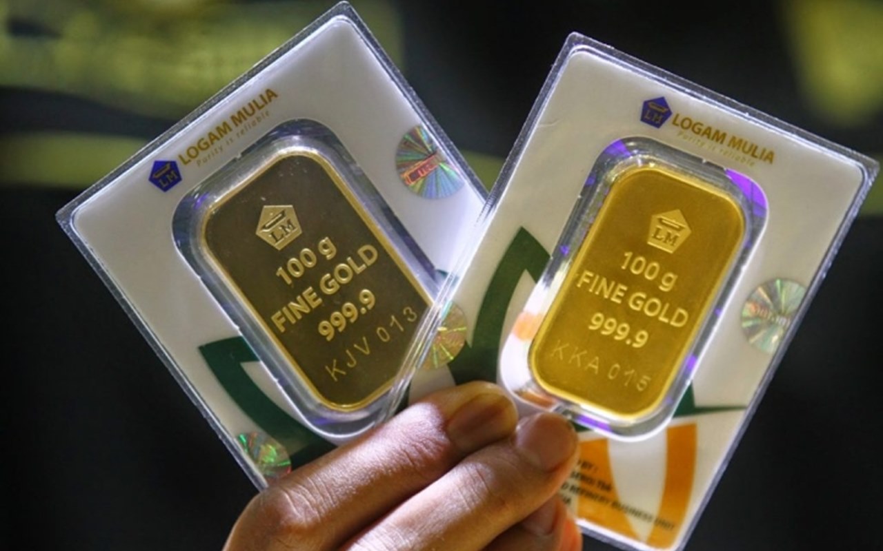 Harga Emas Turun, Pantauan Logam Mulia Antam Pagi Ini