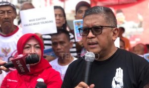 Sekretaris Jenderal Partai Demokrasi Indonesia Perjuangan atau PDIP Hasto Kristiyanto. (Tempo/ Adil Al Hasan)