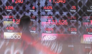 IHSG BEI Ditutup Melemah Jelang Debat Cawapres