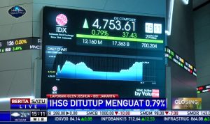 IHSG Ditutup Menguat Merespons Keputusan BI Pertahankan Suku Bunga