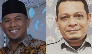 Ketua SP3M PUD Pasar Medan Bonar Pasaribu (kanan). BP/erwan