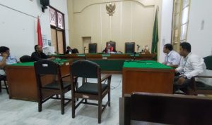 suasana sidang yang bergulir di PN Medan.(istimewa)