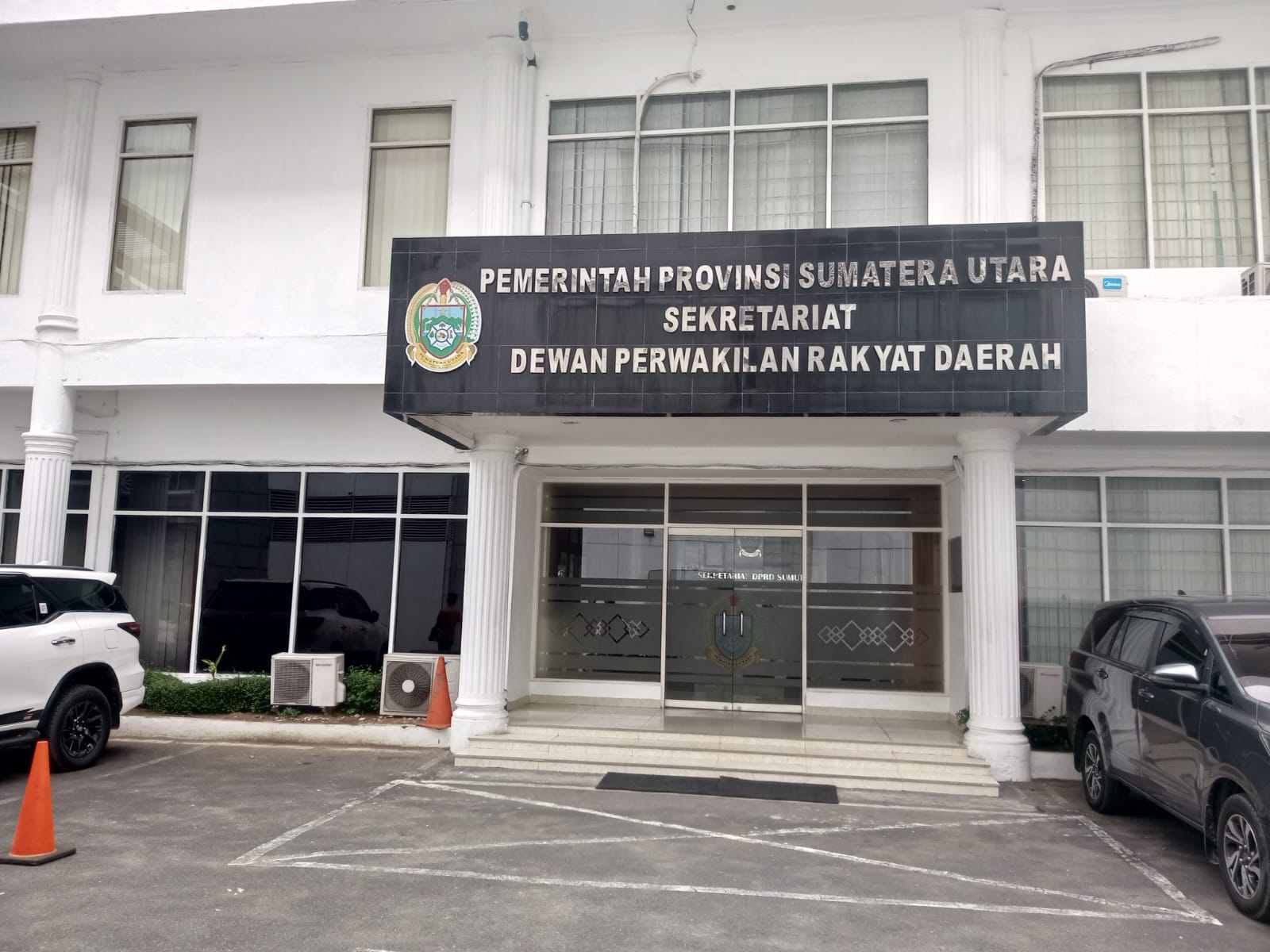 Kantor Sekretariat DPRD Sumut Jalan Imam Bonjol Medan.(istimewa).
