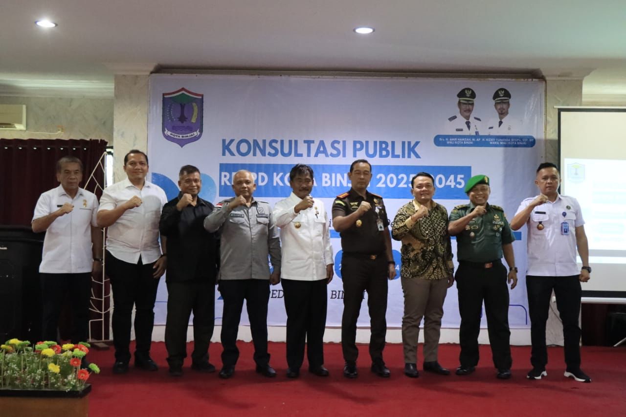 Susun Rancangan Awal RPJPD 2025-2045, Pemko Binjai Gelar Forum Konsultasi Publik