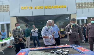 Pemerintah Kota Binjai bersama Kejaksaan Negri Binjai dalam gelar pemusnahan barang bukti tindak pidana umum.