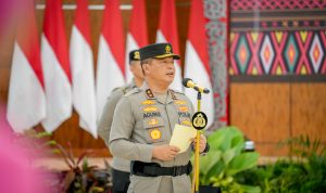 Kapolda Sumut pimpin Setija Kapolres Nias dan Mandailing Natal.(istimewa)