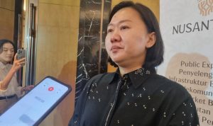 Deputi Bidang Sarana dan Prasarana OIKN Silvia Halim saat ditemui di The Westin, Jakarta, Senin (15/1/2024). (KOMPAS.com/Isna Rifka Sri Rahayu)