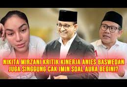 Nikita Mirzani Meledak: Tantangan Terbuka untuk Anies Baswedan dan Cak Imin, Siap Debat dengan Gaya Mengejutkan!