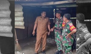 Tiga pilar Kecamatan Patumbak menggerebek lokasi perjudian hasilnya nihil.(Istimewa).