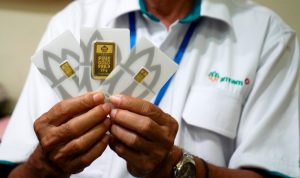 Turun, Harga Emas Batangan Antam di Awal Pekan