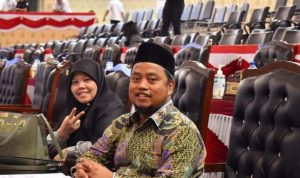 Syaiful Ramadhan dalam salah satu kesempatan Paripurna di DPRD Medan. BP/erwan