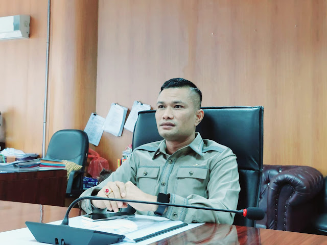 Haris Damanik Wakil Ketua Fraksi Gerindra DPRD Medan. BP/erwan