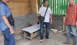 kepolisian mendatangi warung diduga ada praktik perjudian di Kecamatan Patumbak.(istimewa).