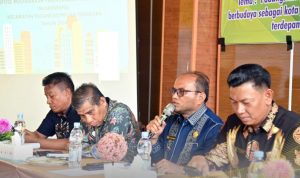 Pj Wali Kota Padangsidimpuan Letnan Dalimunthe saat membuka acara Musrenbang Padangsidimpuan Tenggara, Kamis (1/2-24). Foto : BP/Ist