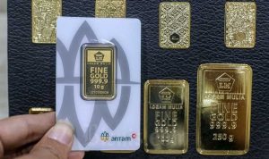 Harga Emas Batangan PT Aneka Tambang Tbk (Antam) Naik Rp6.000