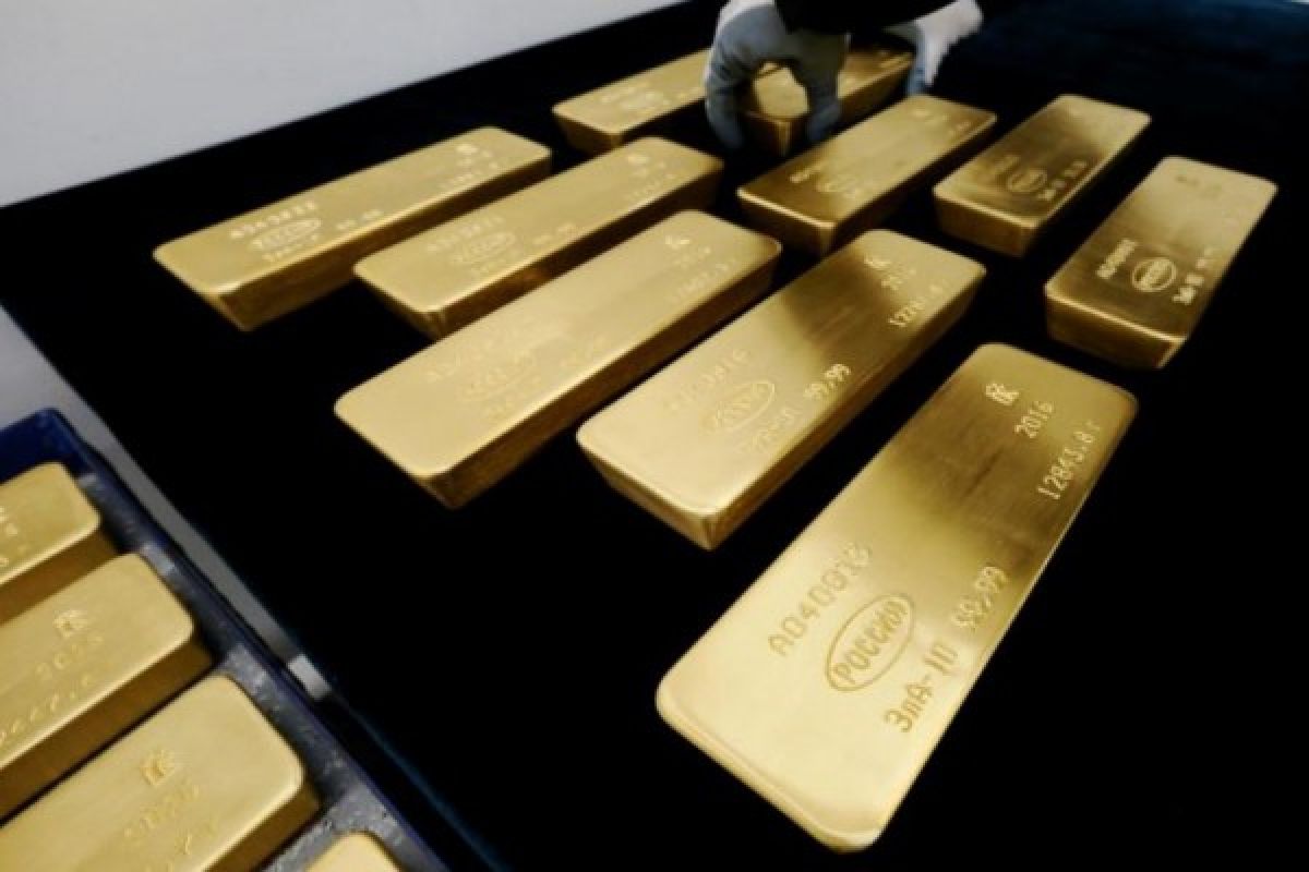 Harga Emas Berjangka Turun Akibat Penguatan Indeks Dolar AS