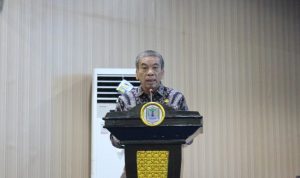 Sekda Kota Binjai Irwansyah Nasution S.Sos memberikan masukan tentang rencana pembangunan jangka panjang daerah(RPJPD).