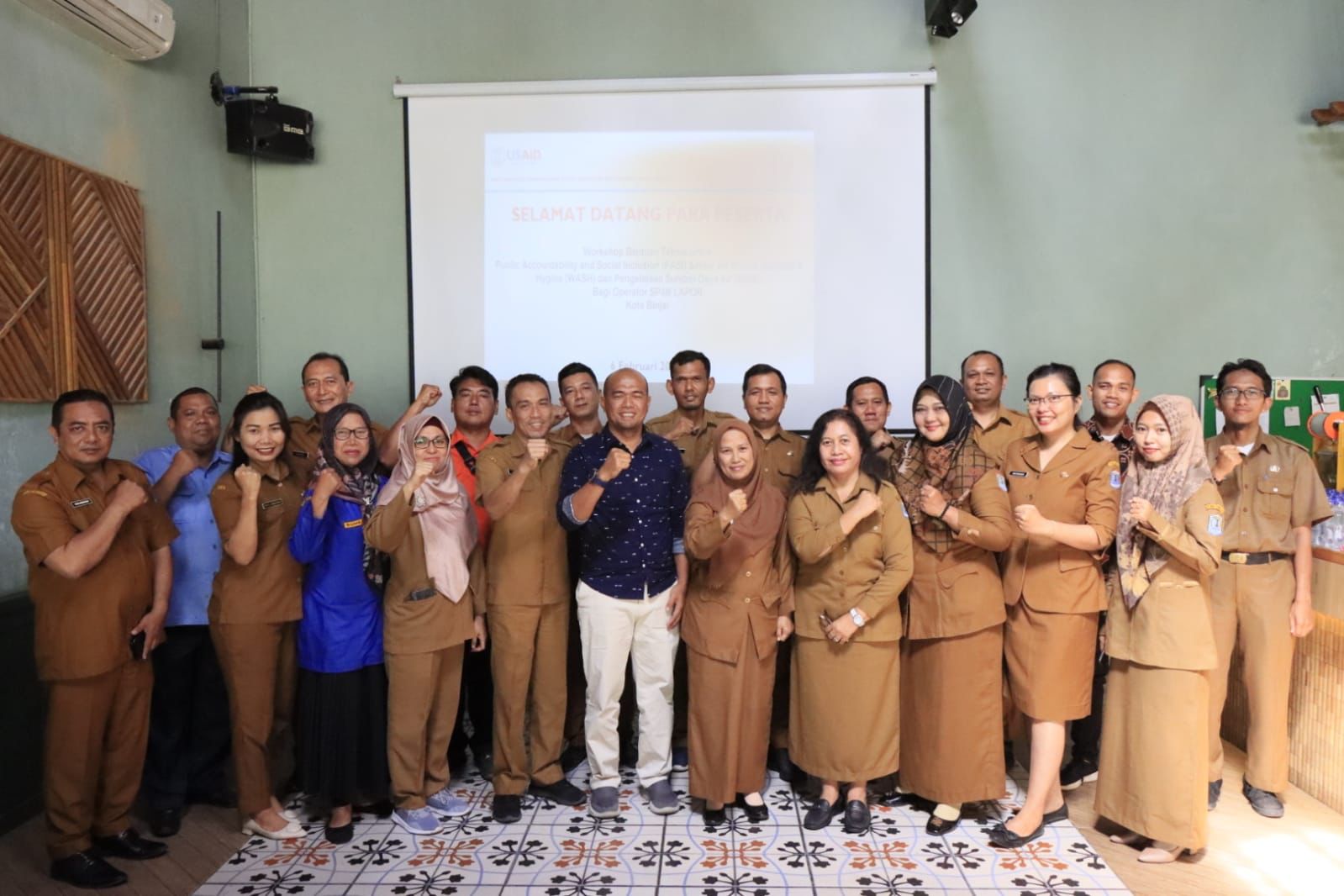 Kominfo Kota Binjai membuka secara resmi acara workshop bantuan teknis inklusi dan akuntabilitas publik.