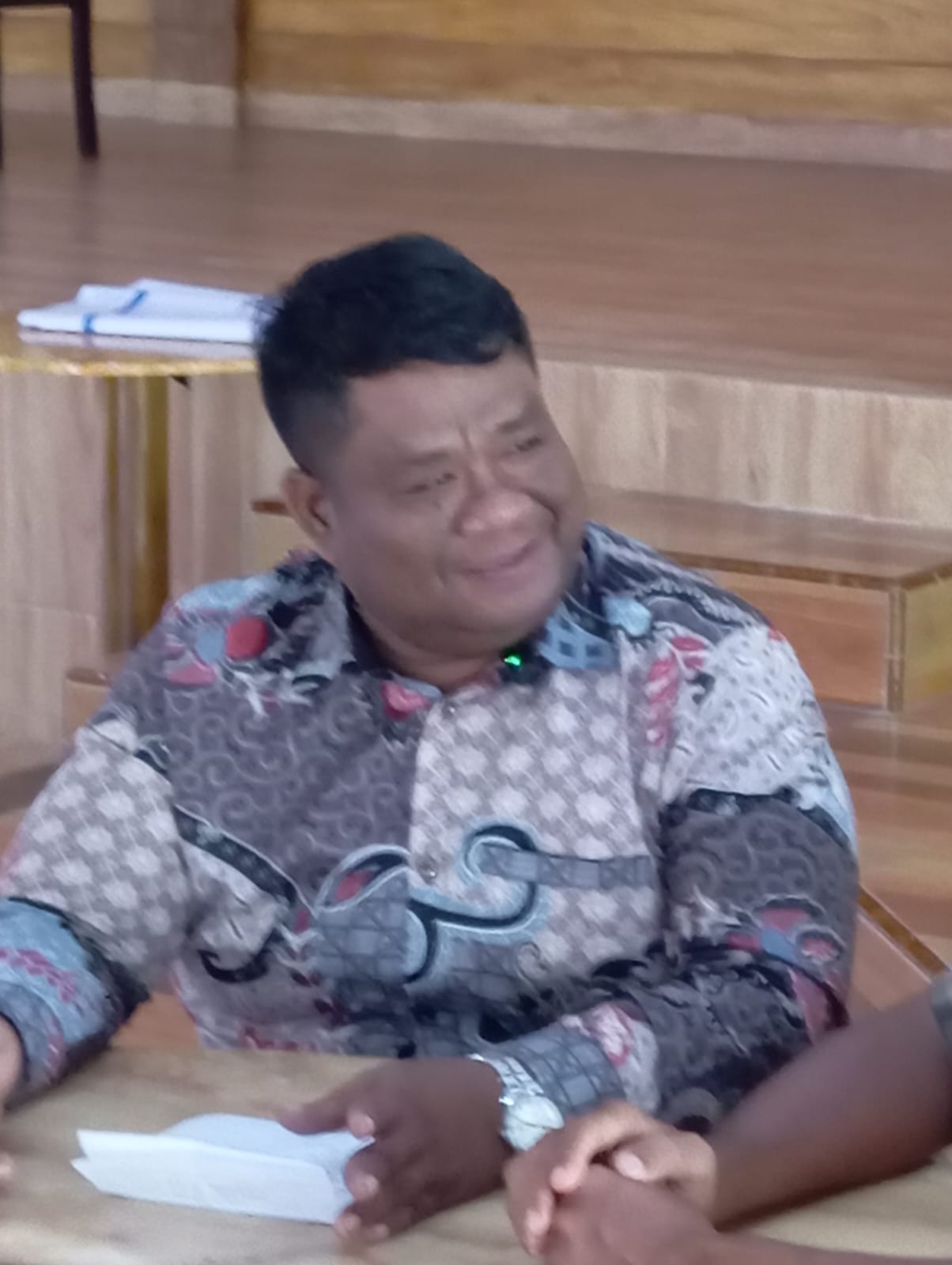 Tuah Syahputra, SH Caleg DPRD Kabupaten Langkat priode 2024-2029 dari Partai Gelora nomor urut 1. BP/erwan