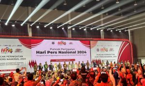 Kadis Kominfo Kota Binjai hadiri puncak perayaan Hari Pers Nasional (HPN) di Jakarta.
