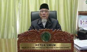 Ketua MUI memberikan keterangan.(istimewa)