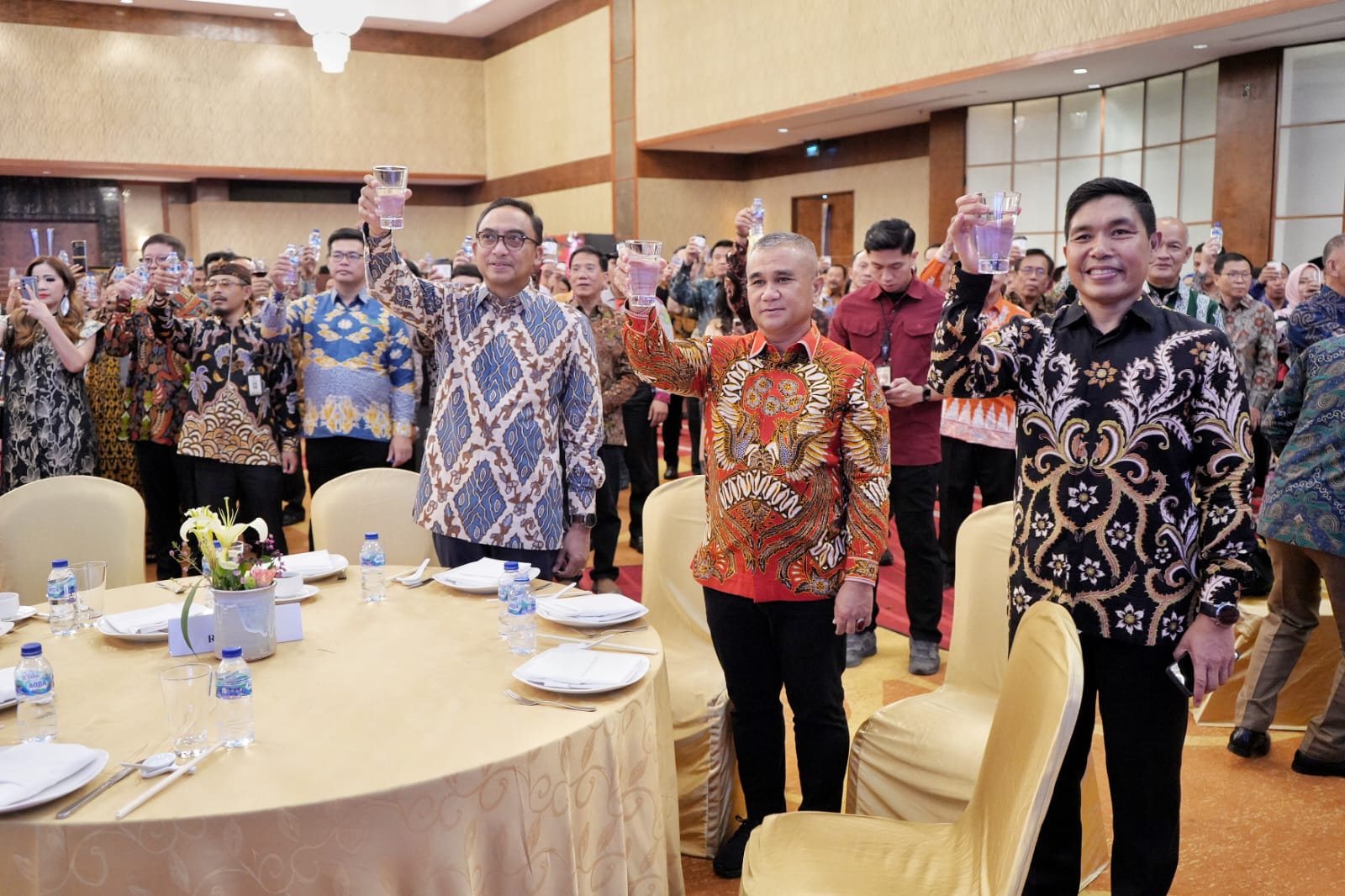 Walikota Medan Bobby Nasution diwakili Aspem M Sofyan saat menghadiri perayaan HUT Ke-64 Kaisar Jepang Naruhito. BP/erwan