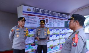 Wakapolda Sumut meninjau lokasi kegiatan.(istimewa)