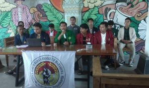 Tuntutan Forum BEM se-DIY (FBD) atas dugaan kecurangan yang terjadi di Pemilu 2024