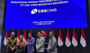 PT CGS-CIMB Sekuritas Indonesia Rencanakan 100 Waran