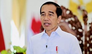 Presiden Joko Widodo (Jokowi), saat ditemui awak media, usai Peresmian Pembukaan Indonesia International Motor Show (IIMS) 2024, pada Kamis, 15 Februari 2024 di JIExpo Convention Center & Theater, Jakarta Utara. (TEMPO/Adinda Jasmine)