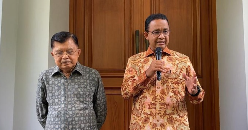Jusuf Kalla (JK) dan Anies Baswedan. (Dok. Istimewa)