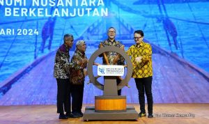Rapat kerja bertema “Ekspansi Perdagangan Sebagai Kunci Pertumbuhan Ekonomi Nusantara yang Inklusif dan Berkelanjutan”. (Dok. Humas Kemendag)