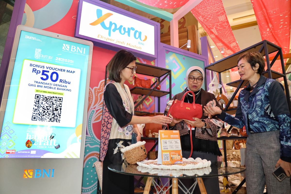 BNI Memperkuat Dukungan untuk UMKM Melalui Program Xpora di Inacraft 2024