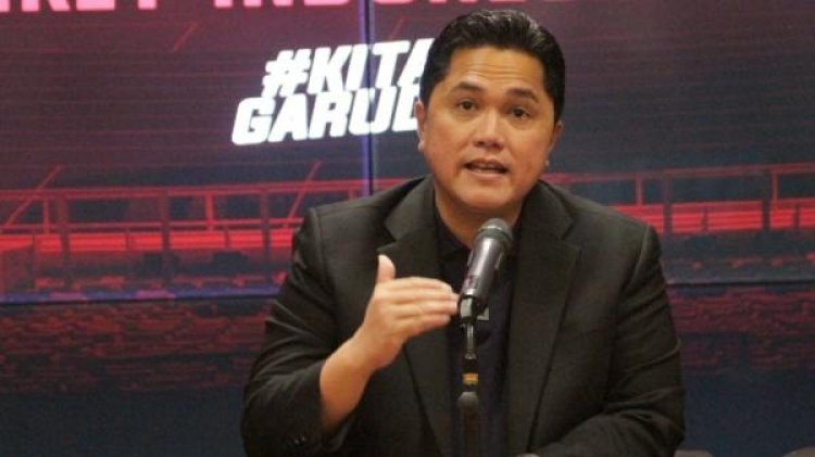 Erick Thohir, Ajak Suporter Berikan Dukungan Maksimal saat Timnas Indonesia