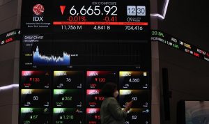 IHSG BEI Melemah Sedikit, LQ45 Juga Turun