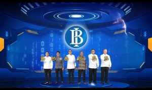 Kepala Perwakilan Bank Indonesia Sumatera Utara IGP Wira Kusuma, Ph.D bersama dengan kepala bank Indonesia daerah lainnya.(Istimewa)