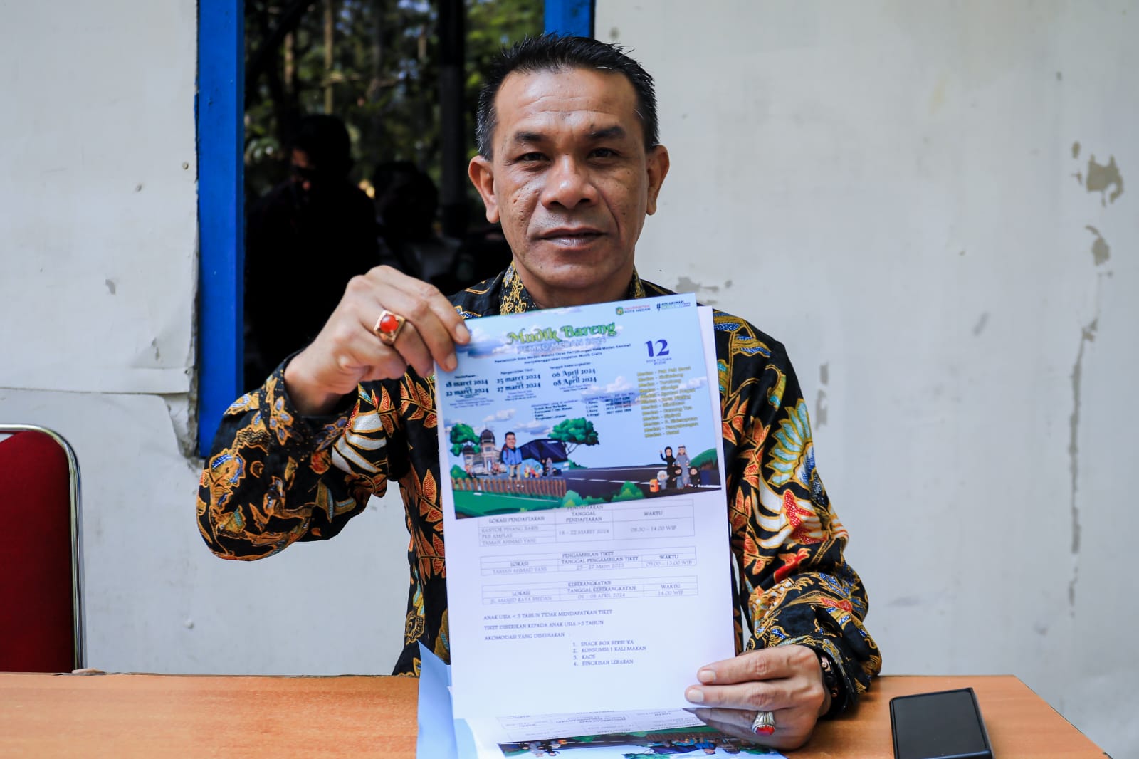 Kadishub Kota Medan Iswar Lubis. BP/erwan
