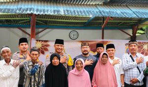 Kapolres Batubara bersama dengan masyarakat gelar buka puasa bersama.(Istimewa)