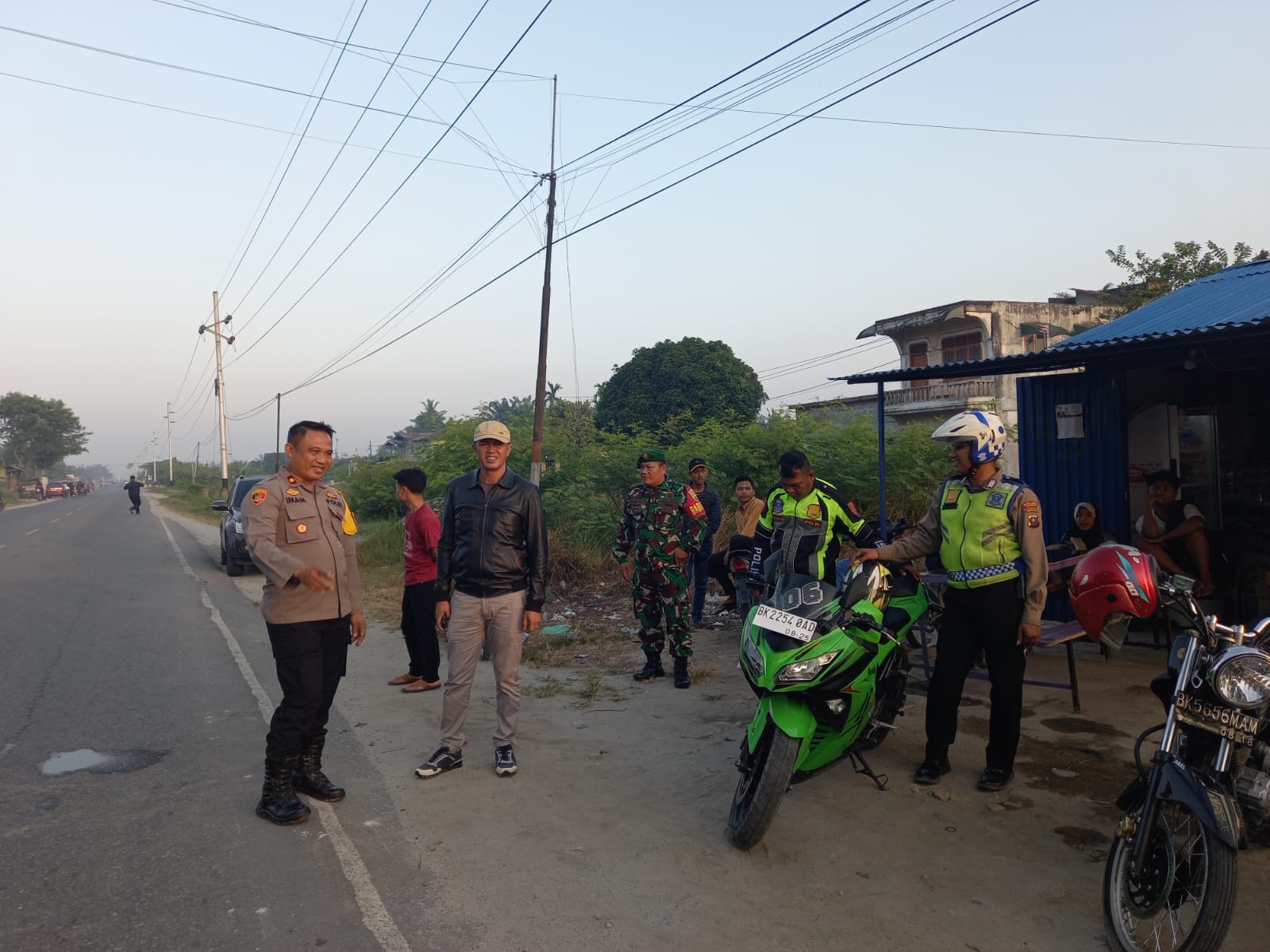 Polres Batubara menggelar razia.(Istimewa)