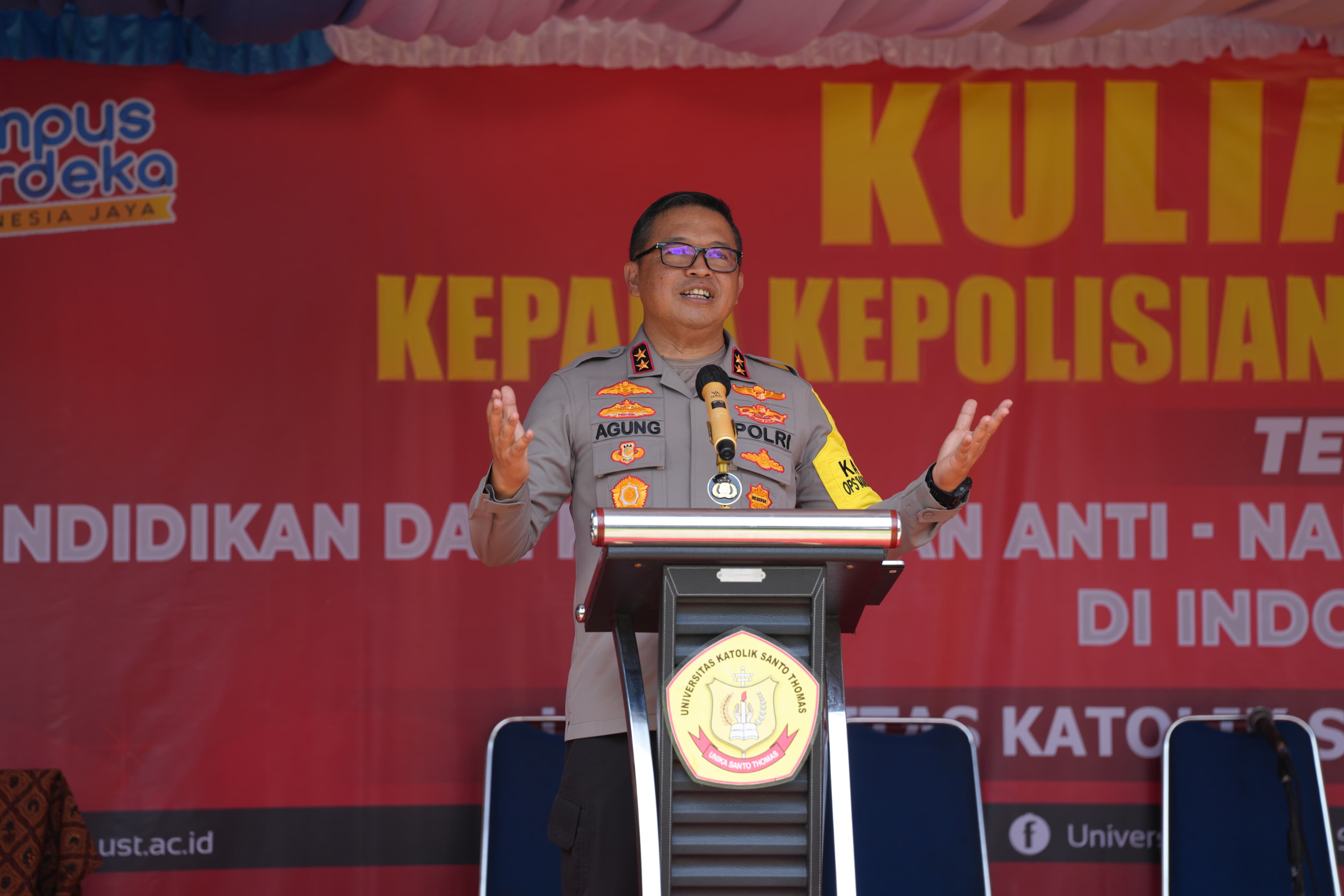 Kapolda Sumut Irjen Pol Agung Setya Imam Effendi.(Istimewa)
