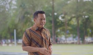 Rektor USU ketika memberikan keterangan.(Istimewa)