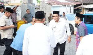 Wakil Wali Kota Medan Aulia Rachman saat Safari Ramadhan di Masjid Taqwa, Kecamatan Medan Polonia. BP/erwan