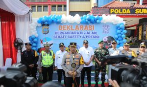 Kapolda Sumut memberitahukan keterangan pers.(Istimewa)