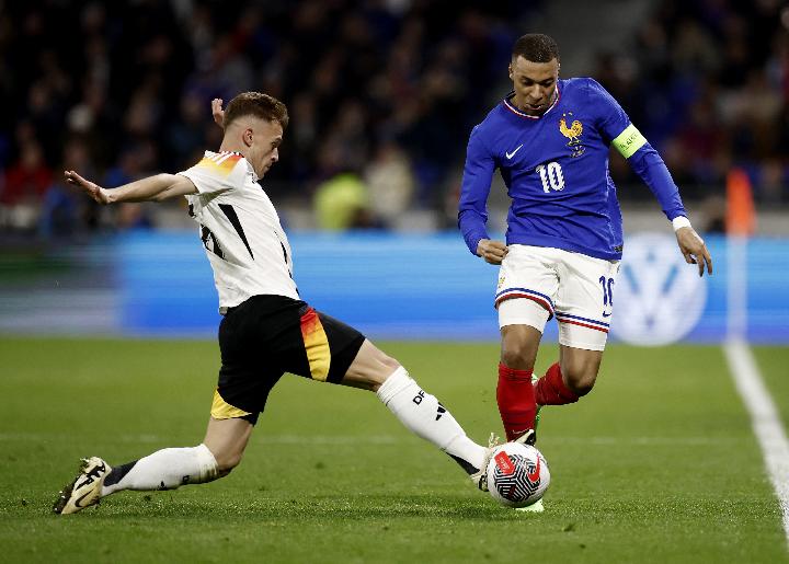 Jerman Mengalahkan Prancis 2-0 dalam Laga Persahabatan di Groupama Stadium