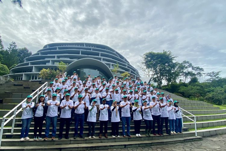 Wikasatrian, situs pendidikan pelatihan kepemimpinan sekaligus hutan konservasi dari PT Wijaya Karya (WIKA) di Kabupaten Bogor. (KOMPAS.com/FAQIHAH MUHARROROH ITSNAINI)